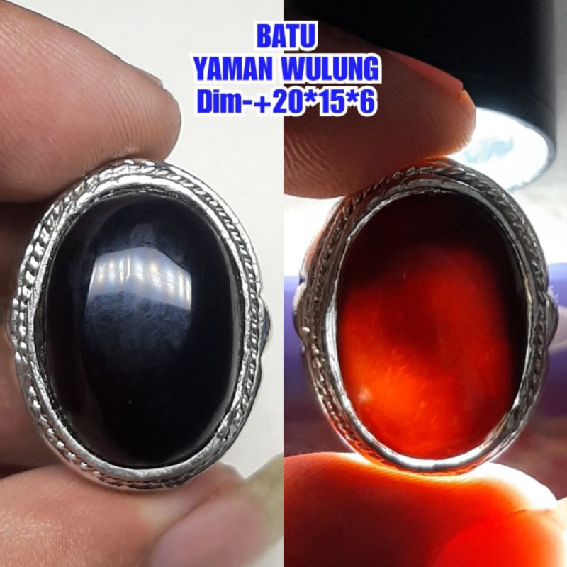 NATURAL BATU YAMAN WULUNG YAMAN HABASYI ASLI A1