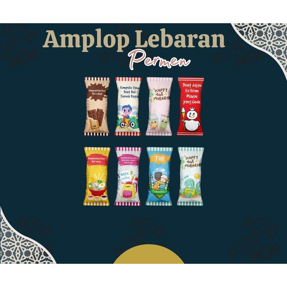 

Amplop Lebaran Bentuk Permen Lucu (HARGA UNTUK 1 LEMBAR AMPLOP)