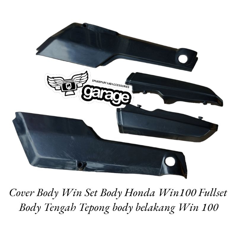 Cover body Honda win set Cover body samping win100 Body tengah body Tepong belakang win 100 fullset