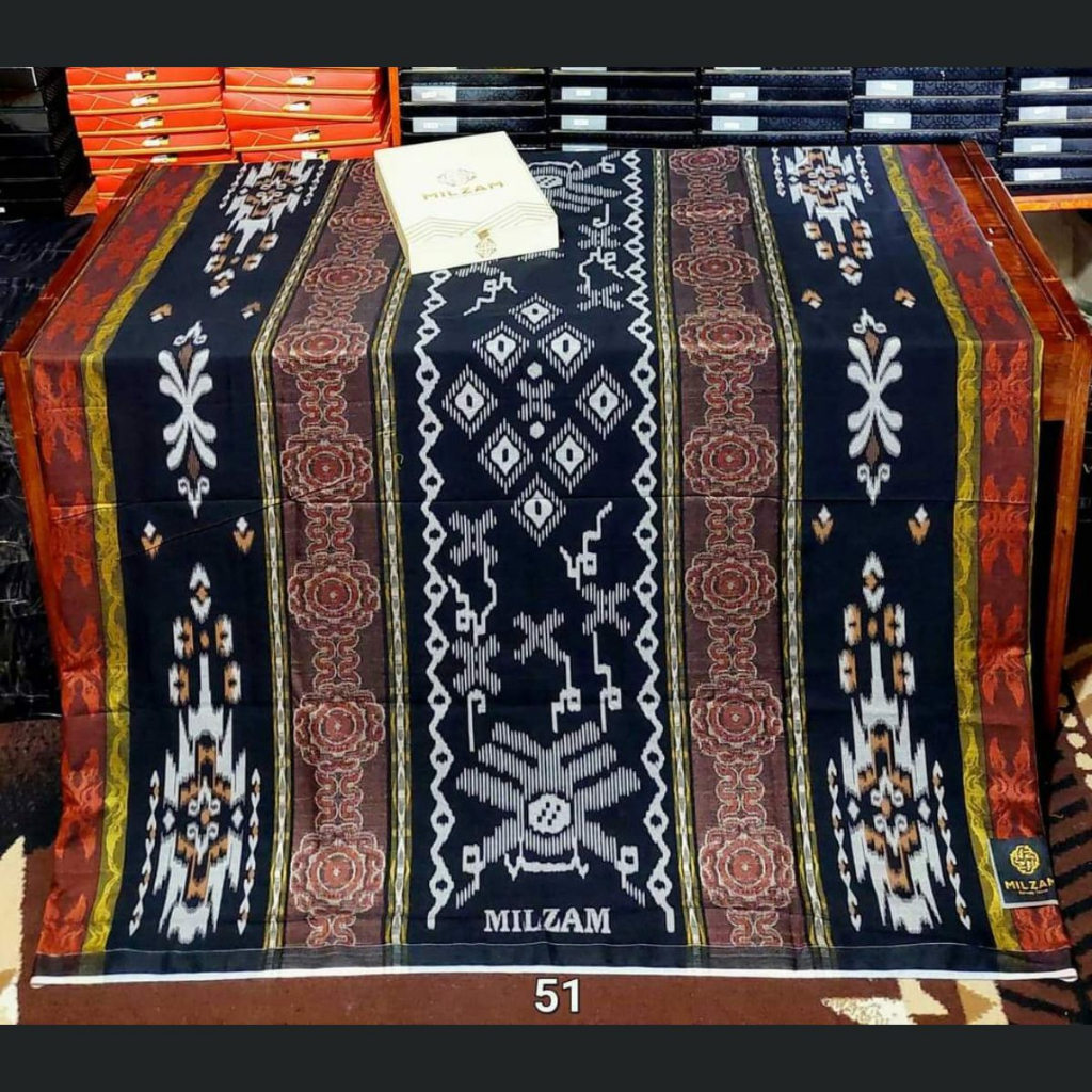 Sarung Murah Sarung Milzam Jaguard Songket Pria Dewasa Terlaris Sarung Milzam Sarung Santri Pria