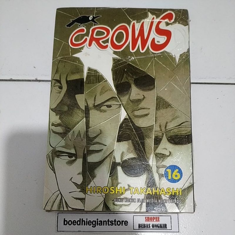 Komik crows 16, segel