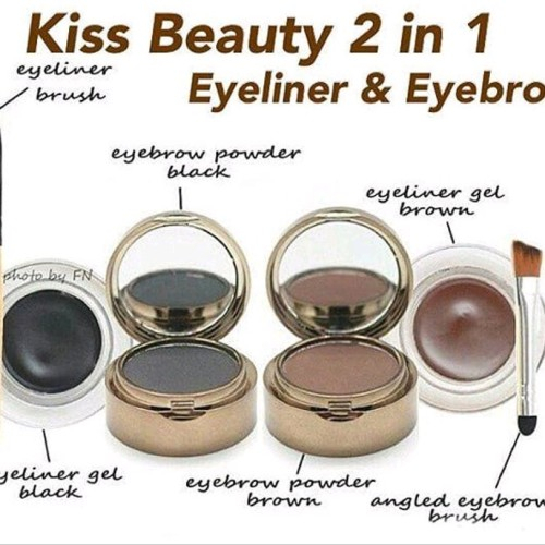 EYEBROW And EYELINER KISS BEAUTY 4 IN 1 /Kiss Beauty 'MATA SEBELAH