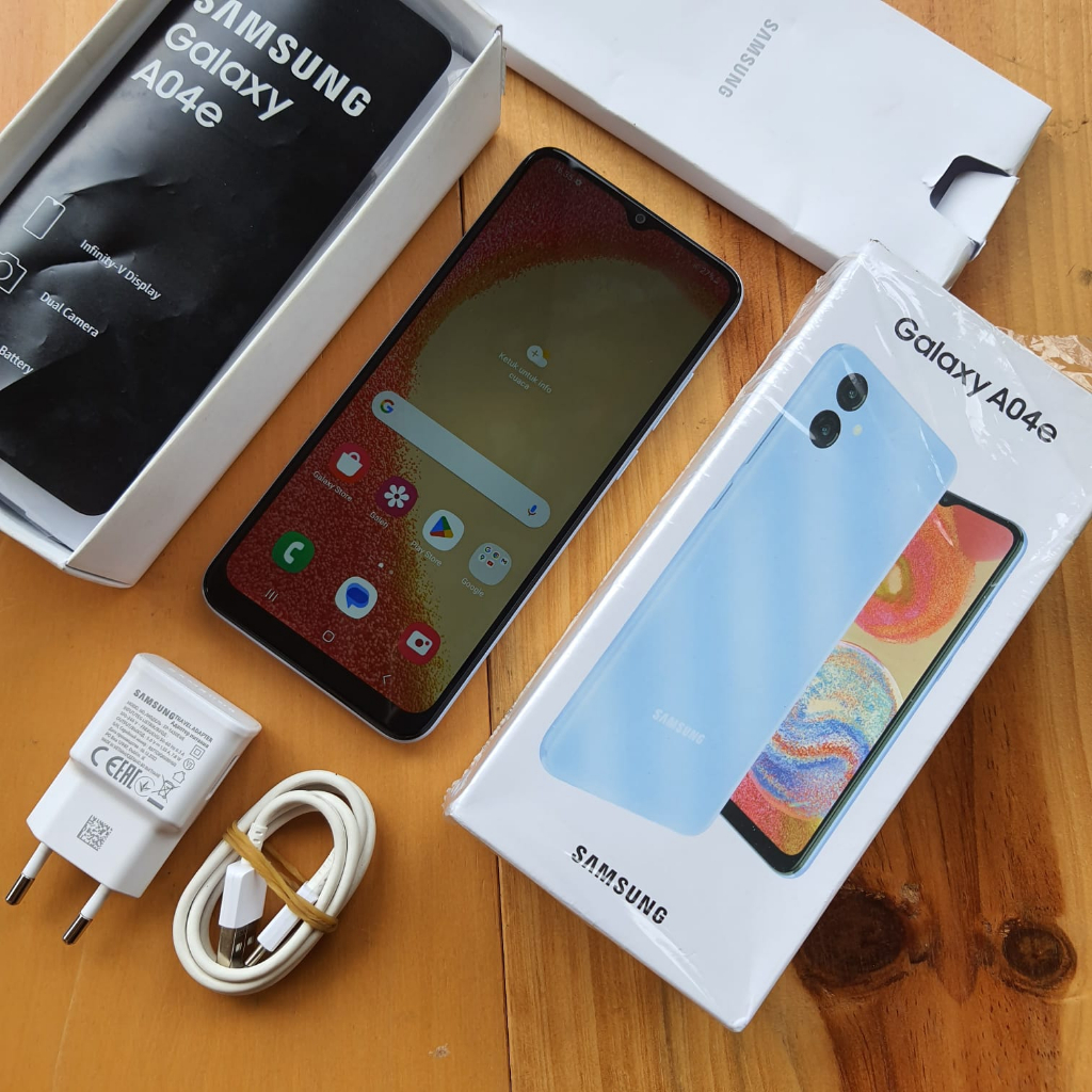 SAMSUNG A04e SECOND 3/32GB HANDPHONE SECOND HP SEKEN HP BEKAS HP MURAH