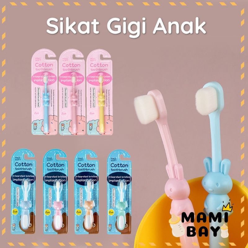 [rumahbayipdg] Sikat gigi anak 1 pcs toothbrush 2-10 thn sikat gigi karakter