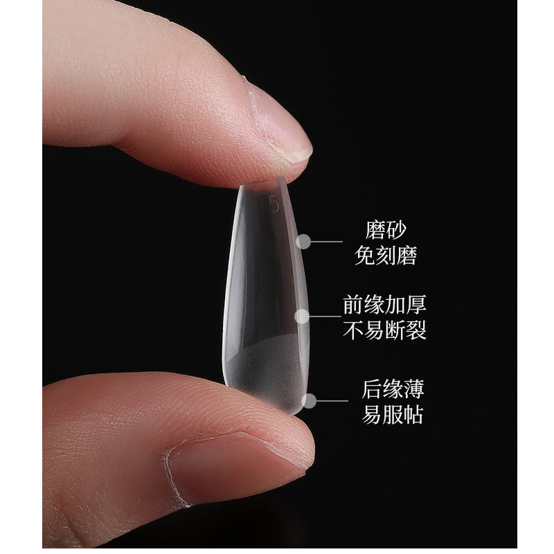 JIELIYA Soft Gel tips / extension nail / kuku palsu untuk nail art