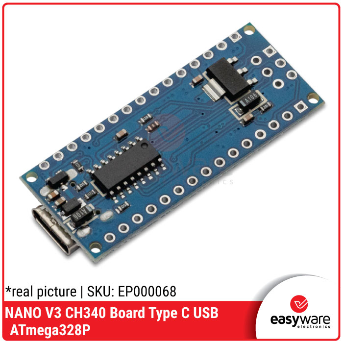 NANO V3 type c ATmega328P CH340 16 Mhz without cable