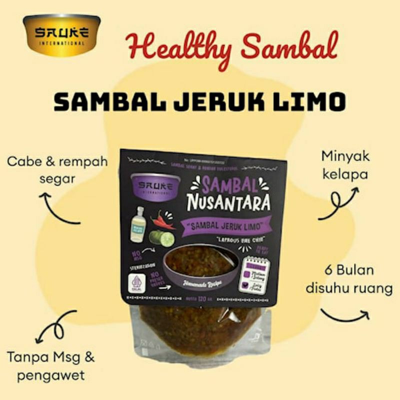 

Sambal Sehat Nusantara - Sambal Jeruk Limo