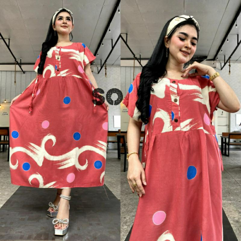 Daster Chibi Wanita Terbaru Kekinian Lengan Pendek Busui