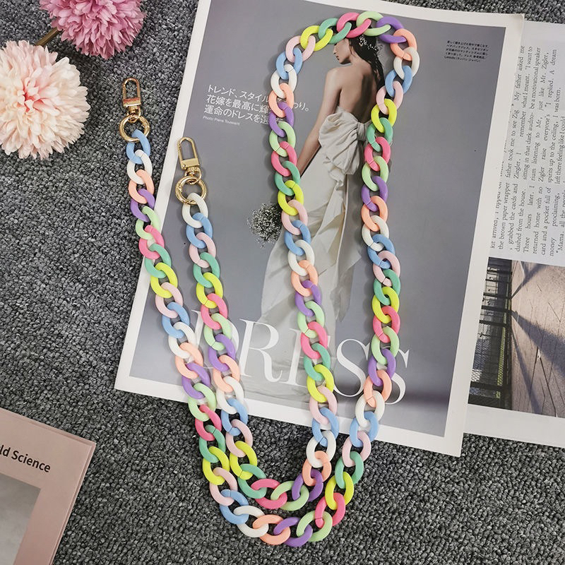 Tali Gantungan HP Phone Holder Lanyard Mutiara Korean Style Colorful Pearls (BISA LEPAS PASANG)