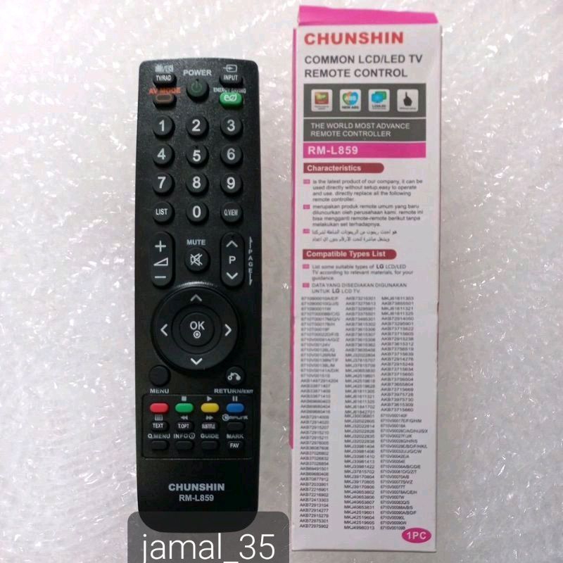 REMOTE REMOT TV LG SERBA GUNA/MULTI TV LG