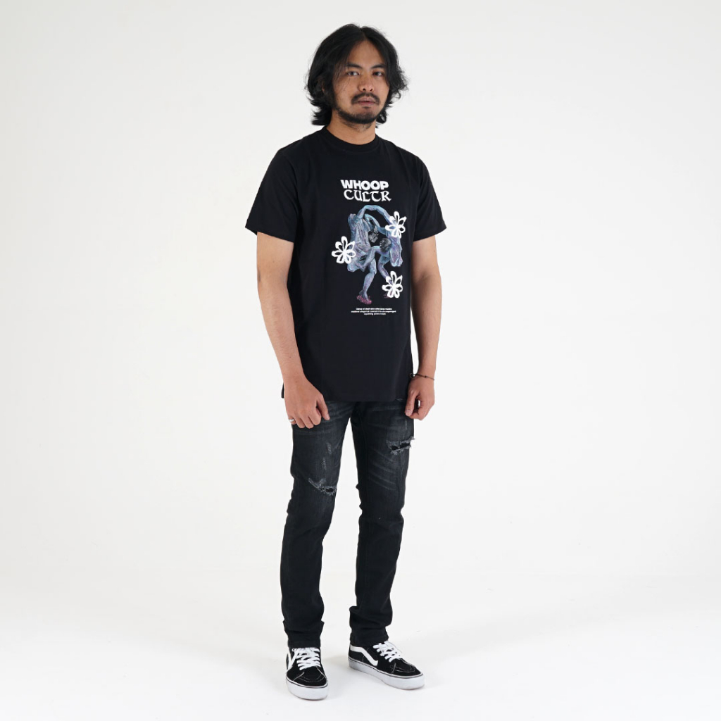 Whoopculture Tshirt &quot;Dense&quot; Black