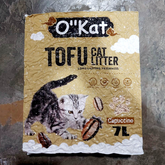 PASIR GUMPAL TOFU SOYA WANGI IMPOR PREMIUM MERK OKAT - 7 LT