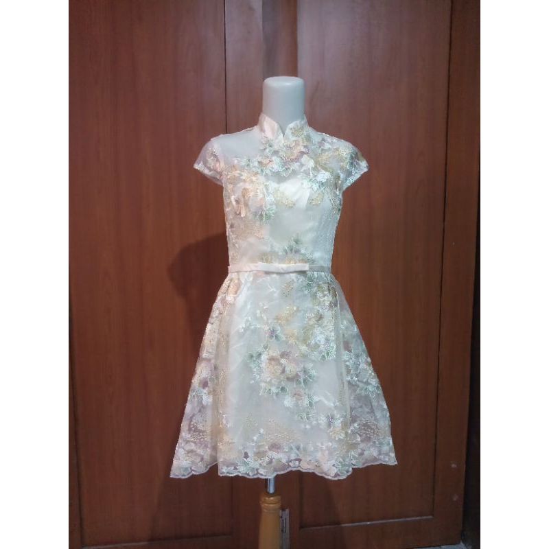 DRESS TILLE BRUKAT SIZE XS