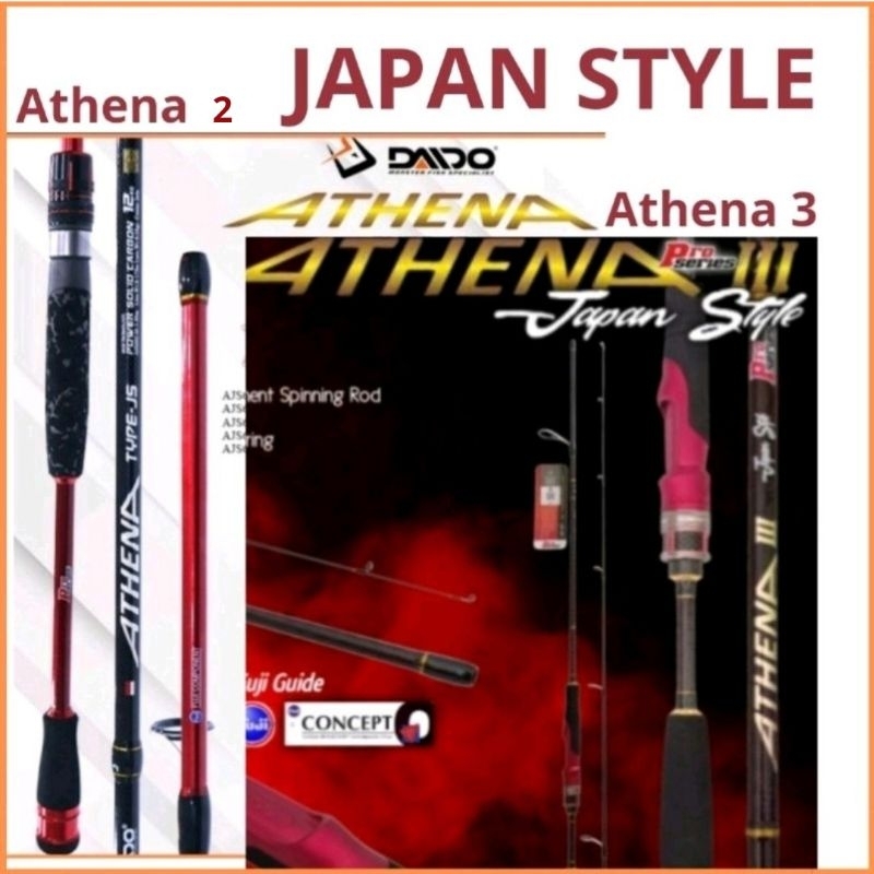 joran daido athena pro series 2 dan 3  model japan style spining