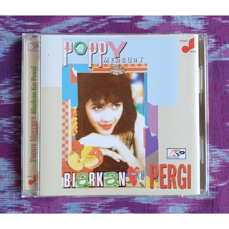 CD POPPY MERCURY - BIARKAN KU PERGI