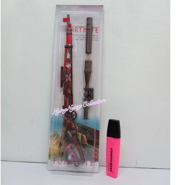 

Dijual MINIATUR SENJATA FORTNITE MAUSER GEWEHR 98 FN 05 Berkualitas