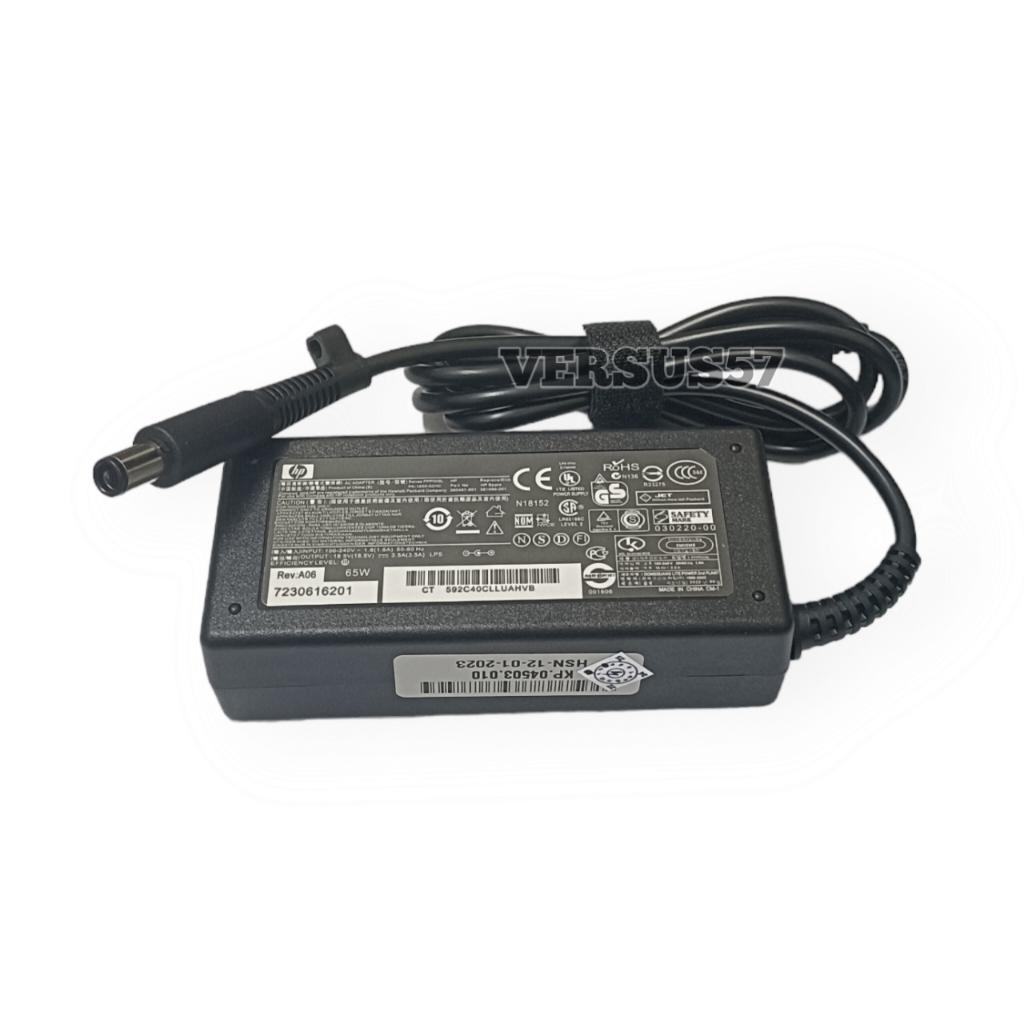 Charger Adaptor Laptop HP 1000 CQ40 CQ60 18.5V 3.5A 65W Free Kabel Power