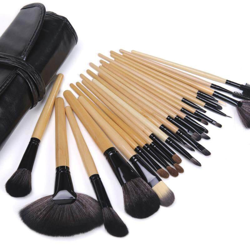 ✿ELYSABETHME✿ set kuas MAKE UP isi 24pcs brush lembut untuk bedak mascara eyeshadow blush on