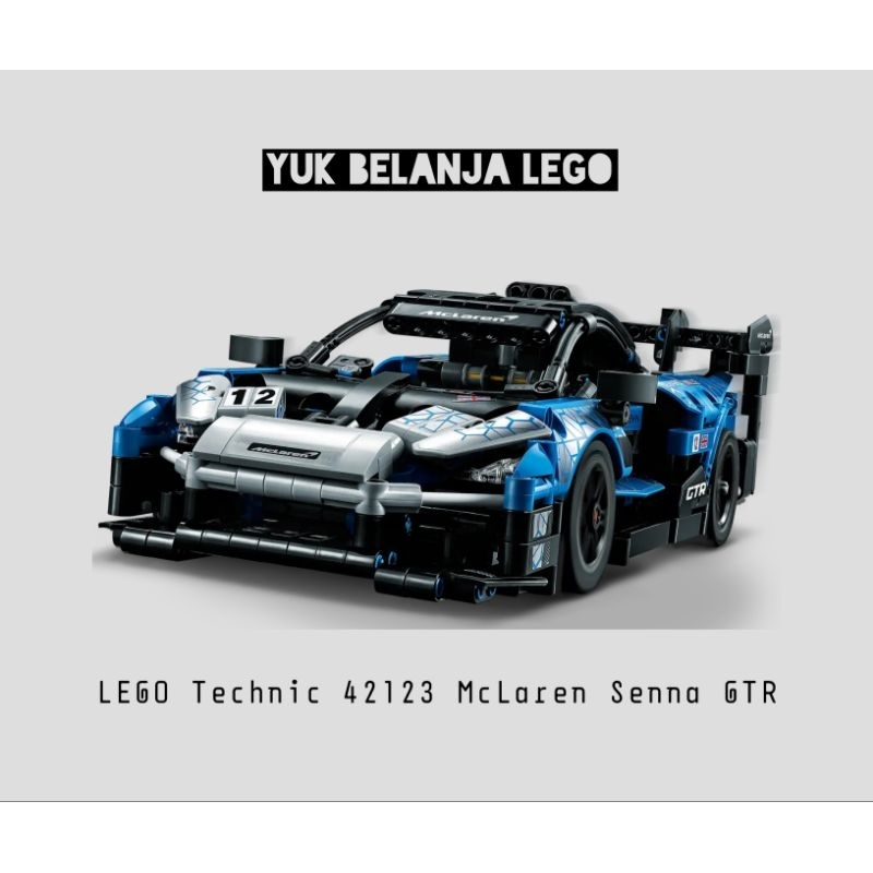 LEGO Technic 42123 McLaren Senna GTR (830 pieces)