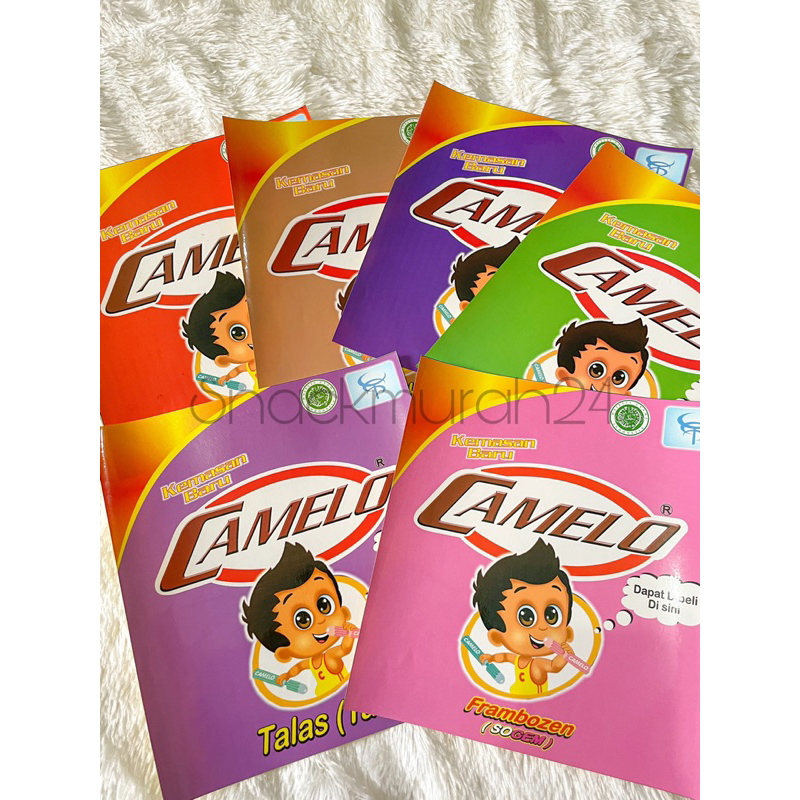 

Sticker Promosi Es Suntik Camelo