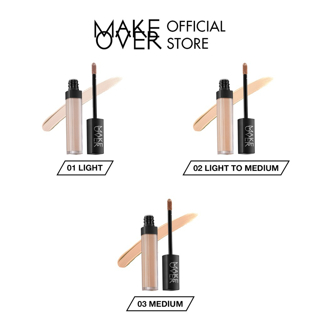 MFI - MAKE OVER Powerstay Total Cover Liquid Concealer 6,5 ml | 100% ORIGINAL