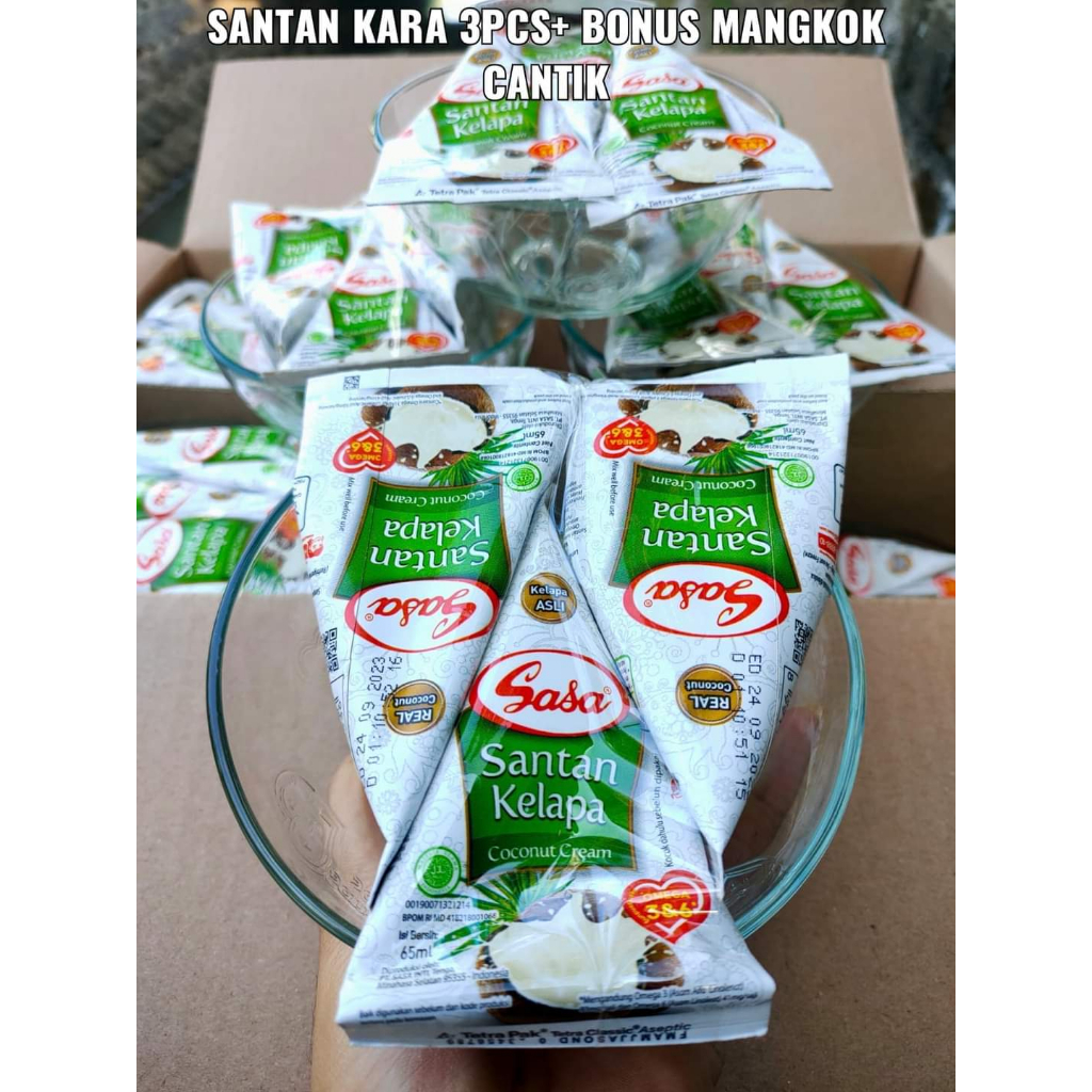 

SANTAN SASA 3 PCS GRATIS MANGKOK