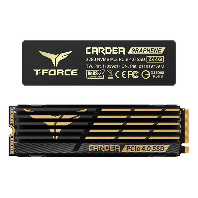 Team Group SSD 2TB M.2 NVME T-FORCE Cardea Z44Q Pci-e 4x4