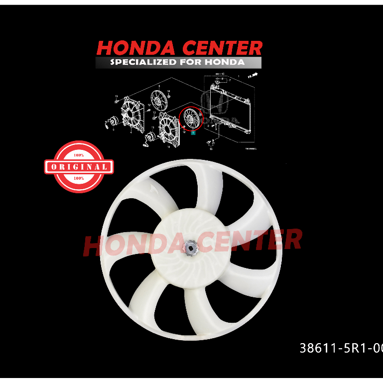 baling daun kipas kondensor ac honda hrv brv 2022 2023 jazz gk5 city gm6 hatchback 2015 2016 2017 2018 2019 2020 2021