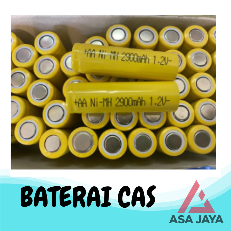 BATERAI RECHARGER BATERAI CAS RECHARGEABLE BATERAI CAS AA