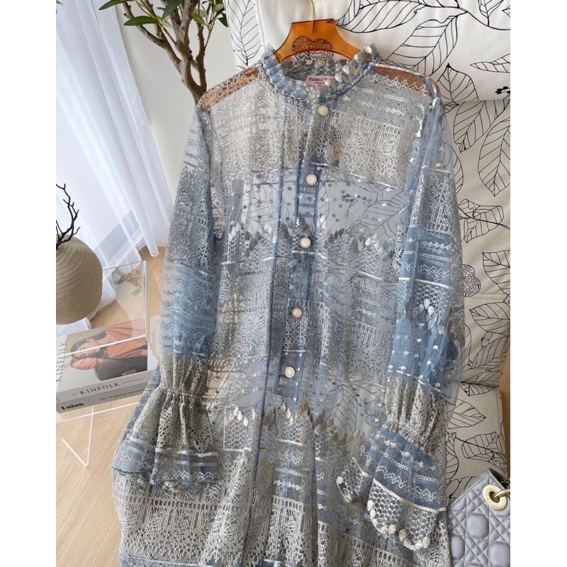 Alaia Sriwijaya & Etnic Midi by Haidee Orlin (SRIWIJAYA SOFT BLUE)