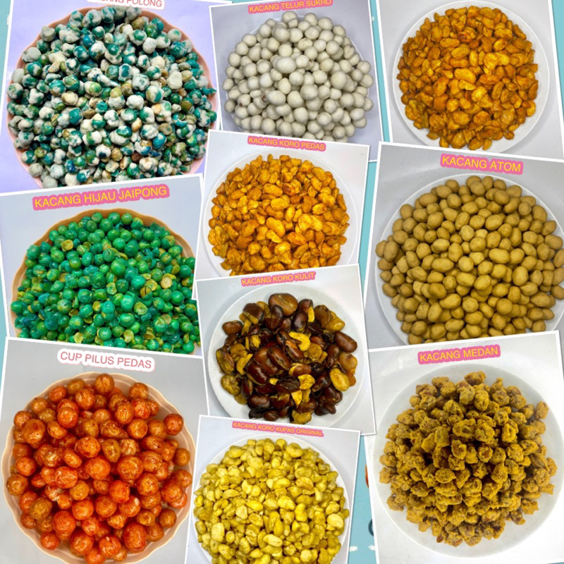 

ANEKA KACANG SUPER MURAH 1kg