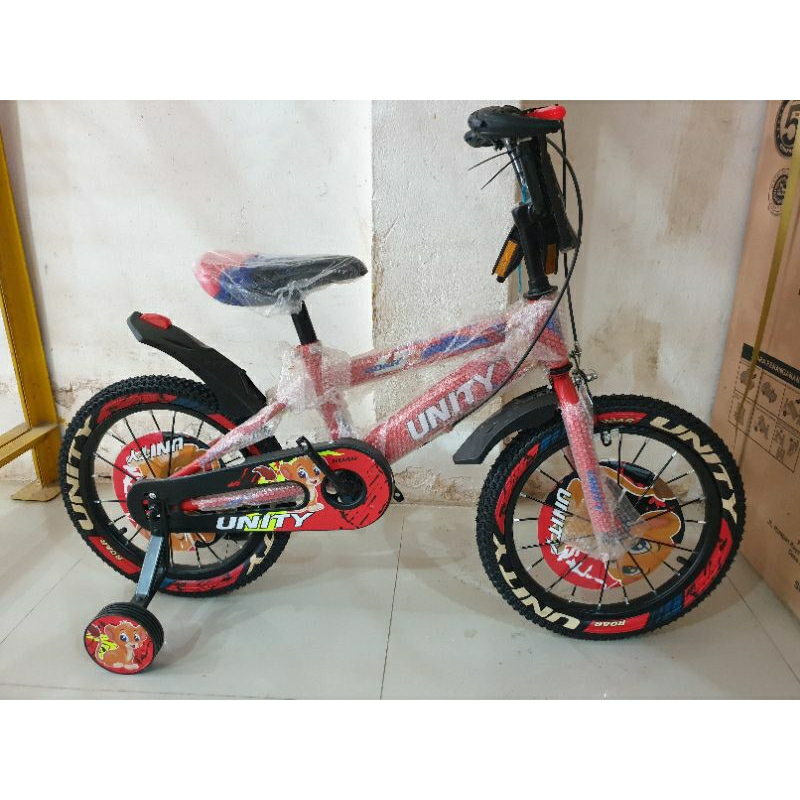 Sepeda Anak Sepeda BMX 16 inch UNITY ( JARI-JARI MOTOR ) ( LION KING )