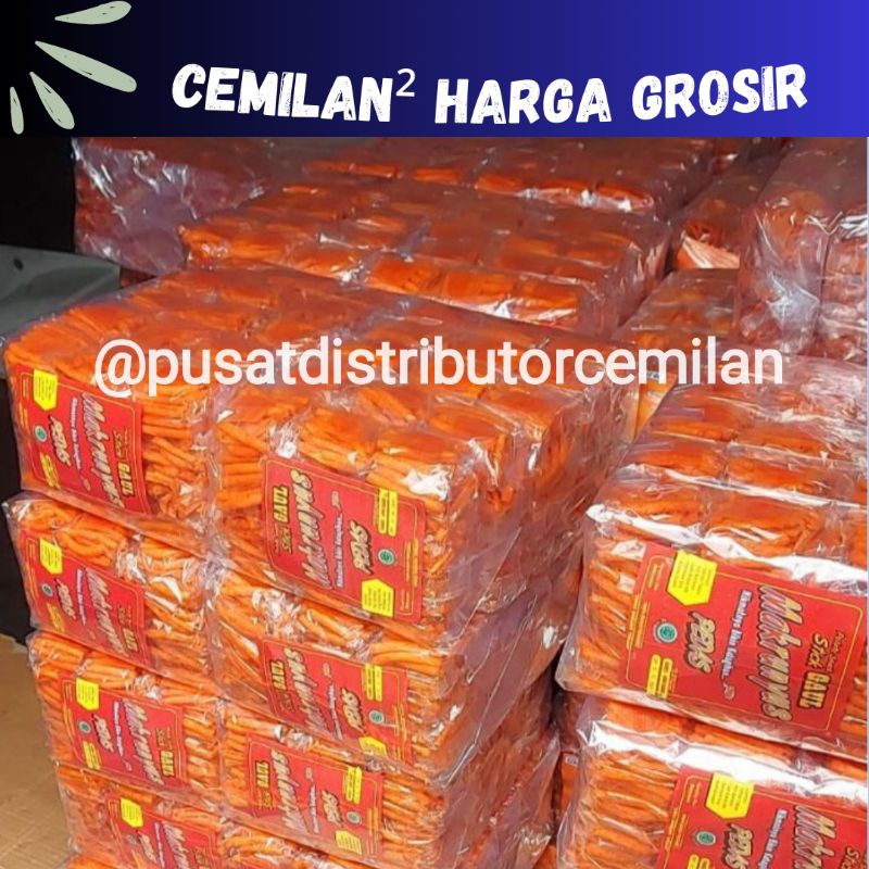 

Pusat - Cemilan Stick Pedas Kriukk 250 gr