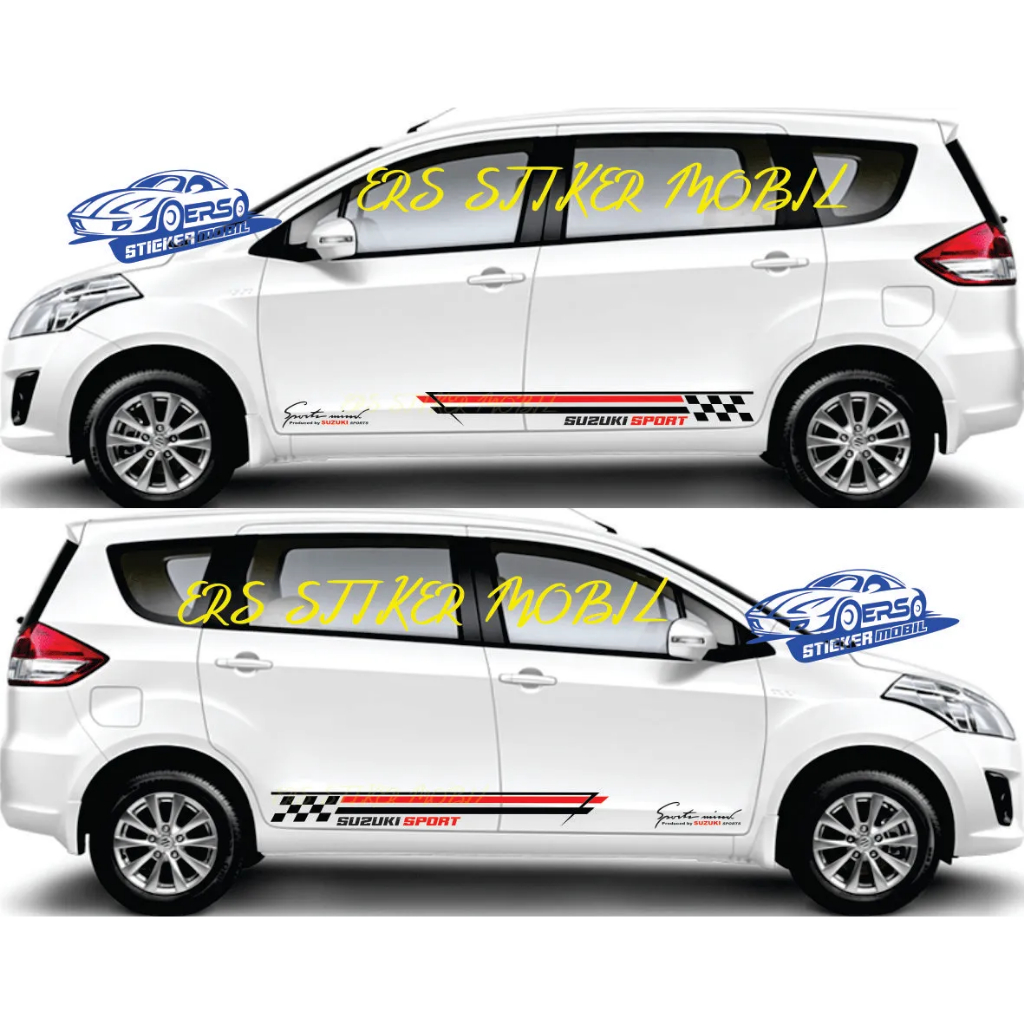 STIKER STICKER MOBIL SUZUKI SPORT IGNIS ERTIGA BALENO SPORT BODY MOBIL CUTTING STIKER