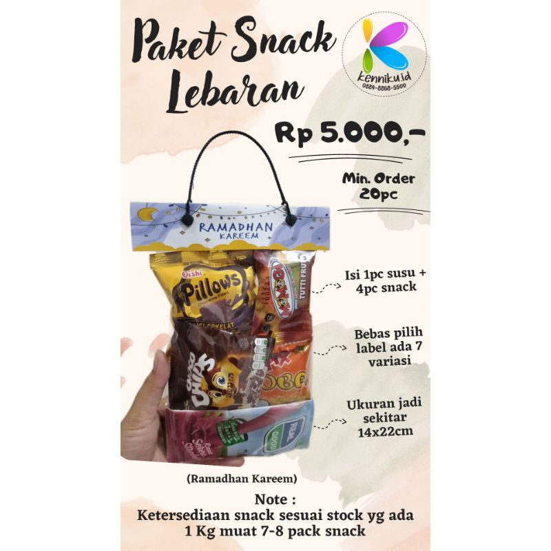 

PAKET SNACK LEBARAN 5.000 MURAH EKONOMIS