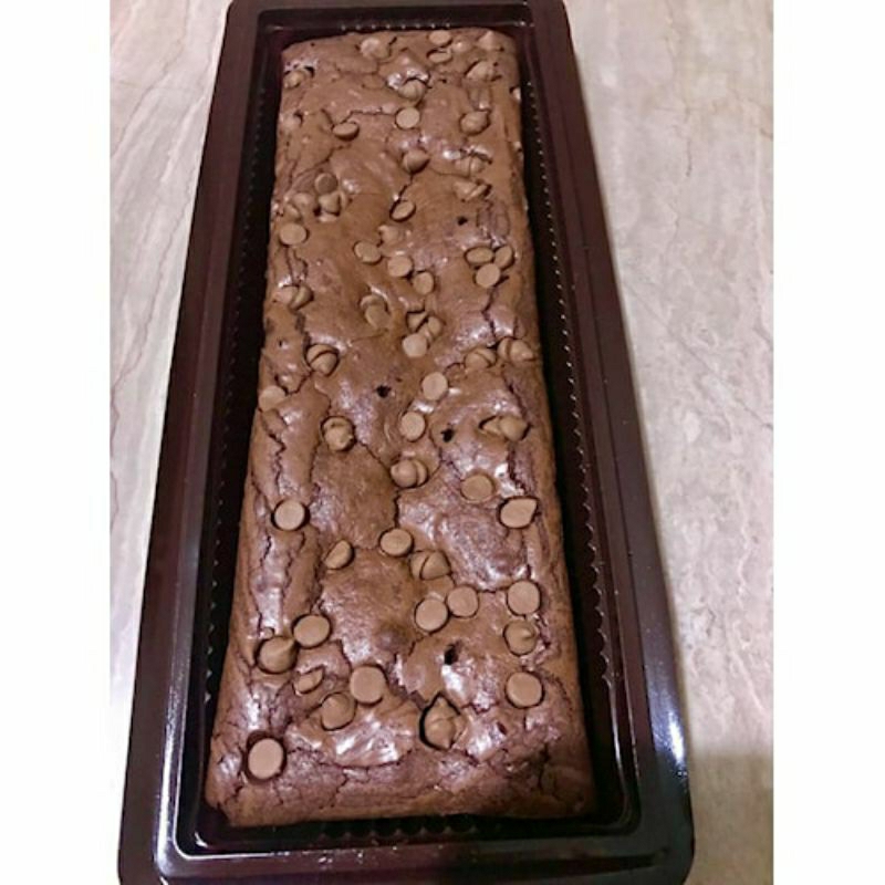 

Kue brownies home made rasa cokelat