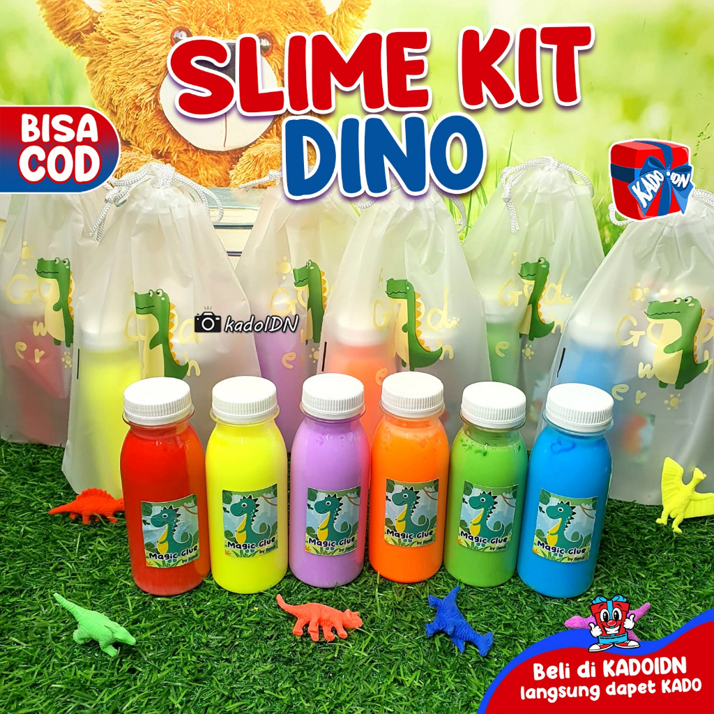 Slime KIT DINO Series by Kadokado.idn