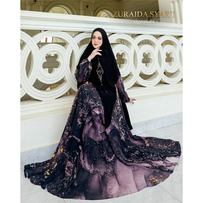 GAMIS ZURAIDA SYARI BY POPPY SYARI