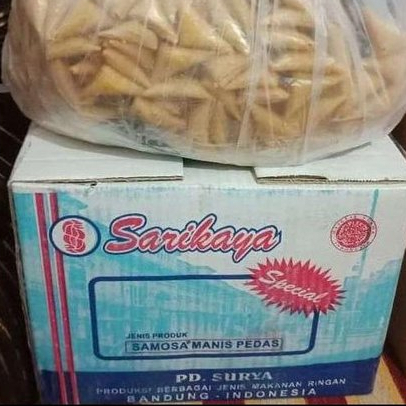 Samosa Manis Pedas 3 kg Merk Sarikaya