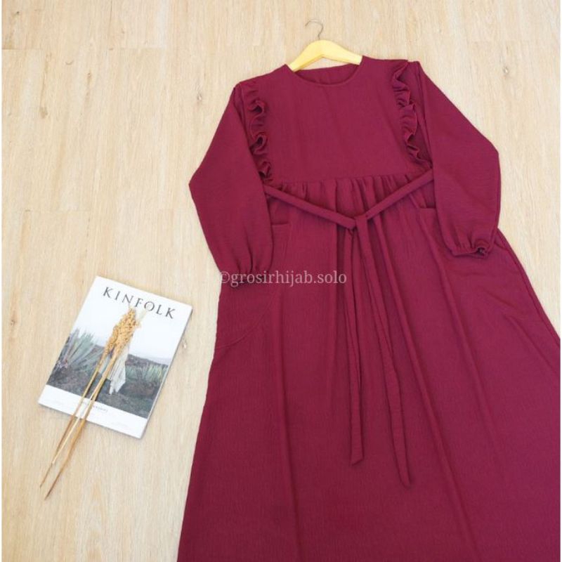 Gamis Slavina Remple Dress Daily Crincle