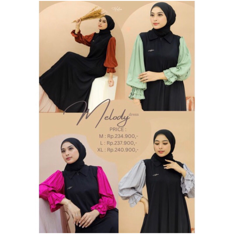 DRESS /Gamis rayon premium TWILL ORIGINAL