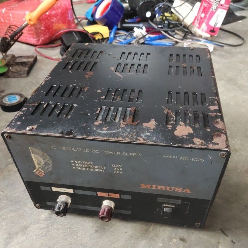 POWERSUPPLY MIRUSA MG-1025A POWERSUPPLY AC 220VAC TO 12VDC