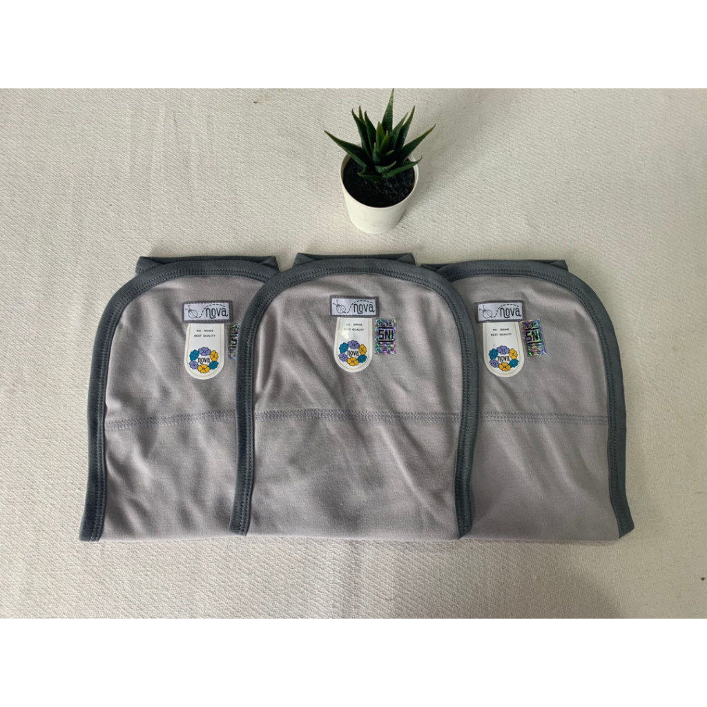 Nova Popok kain Tali Polos - Popok Bayi Isi 3pcs