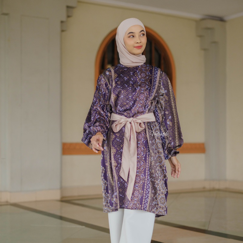 Alishba Pattern Tunic Silk Valiable (Limited stock)