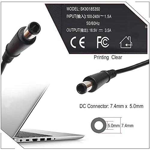 Charger Laptop HP Compaq Presario Cq60 Cq61 Cq62 Cq70 Cq71 Cq72 Adaptor Hp 18.5V 3.5A 65W