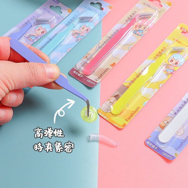 Pinset Bulu Mata Penjepit Eyelash Extension