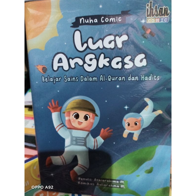 BUKU SAINS ANAK - BUKU LUAR ANGKASA - BUKU IHSAN COMIC - KOMIK SAINS - KOMIK ANAK - LG99