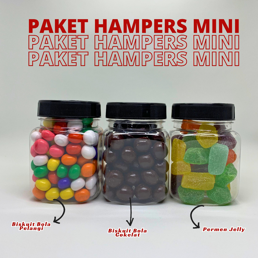 

Paket Hampers Mini Snack ManDja isi 3 toples