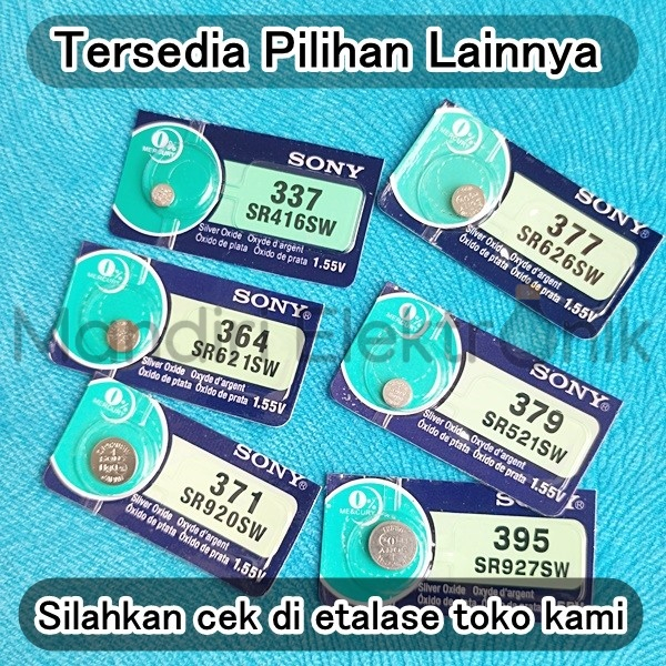 Baterai Sony 337 SR416SW SR416 416 Battery Batre Jam Tangan Sony 337 Original Baterai Kancing 337 Sony