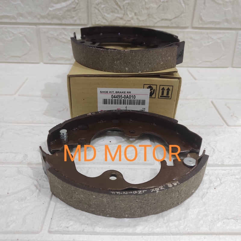 Kampas Rem Belakang Soluna Brake Shoe Soluna